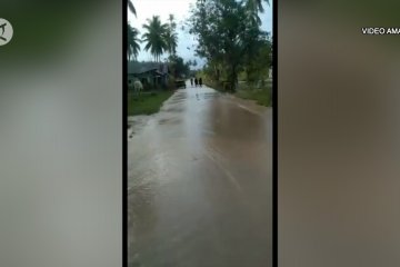 Banjir terjang Desa Walatana Kabupaten Sigi.