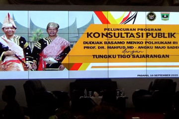 Menko Polhukam luncurkan program konsultasi publik di Padang