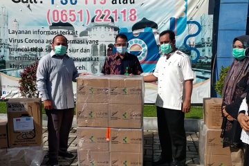 Dinkes Aceh terima 1.000 paket alat kebersihan dan disinfeksi