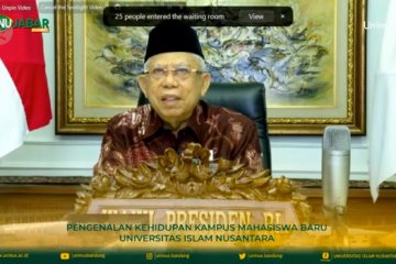 Pengenalan maba Uninus, wapres harap generasi muda bertransformasi