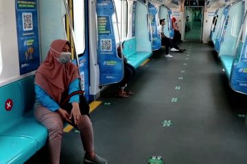 PSBB Jakarta, MRT Jakarta alami penurunan penumpang