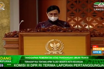 Sri Mulyani jelaskan faktor pendukung pertumbuhan ekonomi 2021