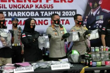 Polresta Malang Kota sita ribuan narkoba