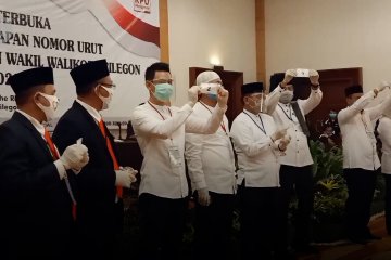 KPU tetapkan nomor urut paslon Pilkada 2020 tanpa dihadiri pendukung