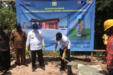 Warga Aceh Besar miliki akses air bersih dari program Kotaku