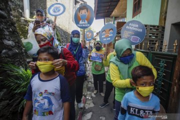 Sosialisasi gerakan 3 M di Bogor