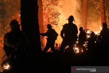 Kebakaran di California belum bisa dipadamkan