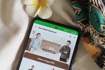 Masker dan daster jadi produk batik terlaris di Tokopedia