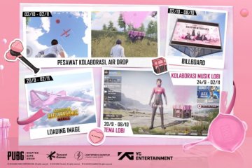 PUBG Mobile hadirkan karakter serba pink untuk penggemar