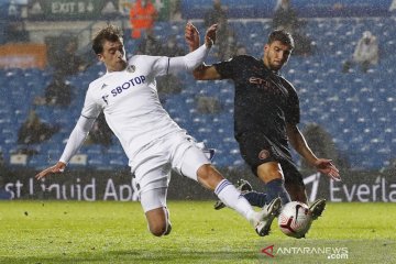 Leeds United tahan imbang Manchester City