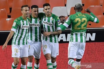 Klasemen Liga Spanyol: Betis di pucuk gantikan Villarreal dan Sociedad