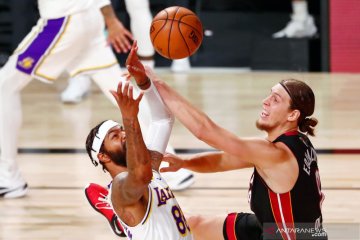 NBA: Miami Heat perkecil kekalahan dari LA Lakers jadi 1-2