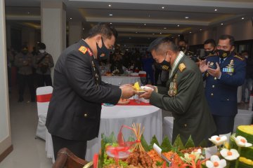 Pangdam Udayana harap HUT ke-75 TNI tetap tingkatkan sinergi TNI-Polri
