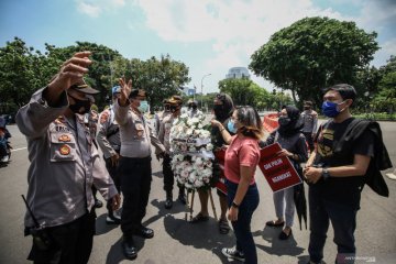 Aksi protes pengangkatan anggota eks Tim Mawar