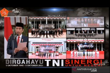 Presiden Jokowi dukung transformasi TNI