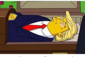 The Simpsons ramalkan kematian Donald Trump? Ini penjelasannya