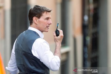 Tom Cruise lanjutkan syuting "Mission Impossible 7" di Roma