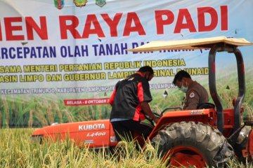 Mentan harapkan Lampung dapat kembangkan pertanian modern