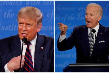 Trump tolak format virtual, debat presiden AS sesi dua dibatalkan