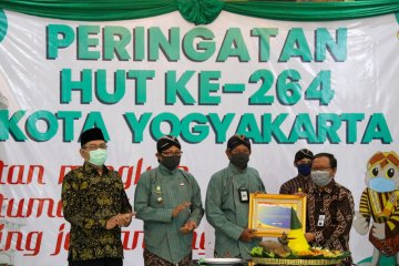 HUT ke-264, Pemkot Yogyakarta dapat WTP dari Kemenkeu