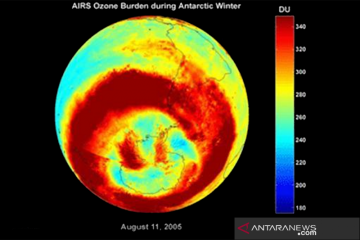 Peneliti sebut lubang ozon Antartika salah satu yang terbesar