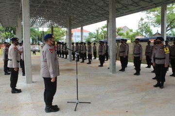 Polda Sumbar kirim ratusan personel Brimob bantu pengamanan di DKI