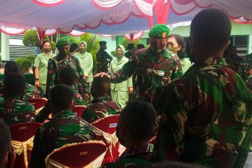 1.800 putra asli Papua Barat mendaftar jadi Bintara Otsus