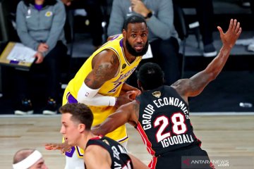 Final NBA: LA Lakers sementara unggul 3-1 atas Miami Heat