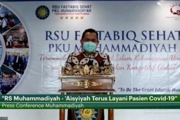 RS Muhammadiyah-Aisyiyah tangani 3.330 pasien terkonfirmasi COVID-19