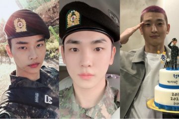 Key SHINee, N VIXX dan Jinwon 2AM keluar wajib militer hari ini