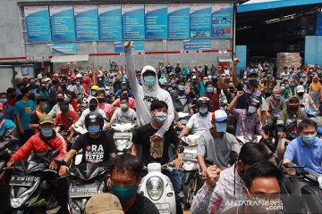 Warga Tangerang diimbau hindari jalan protokol lokasi aksi buruh