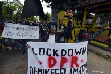 Polisi selidiki dugaan korlap gadungan dalam aksi "Tolak Omnibus Law"