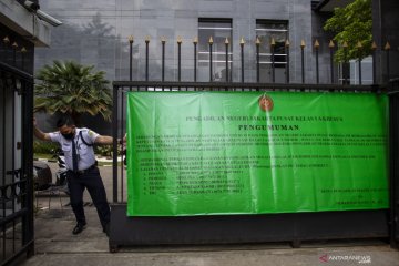 PN Jakarta Pusat tutup akibat COVID-19