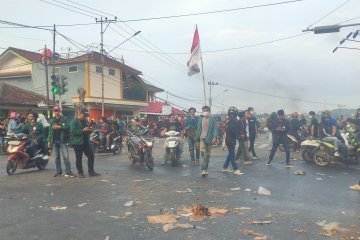 Polisi bantah kabar ada korban jiwa pada aksi massa di Lampung