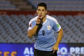 Uruguay awali penampilan di kualifikasi Piala Dunia dengan kemenangan