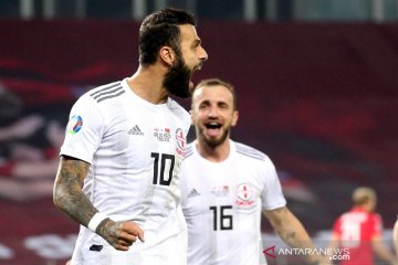Georgia lewati Belarusia jadi finalis playoff kualifikasi EURO pertama