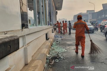 60 PPSU dari Kelurahan Kramat bersihkan kawasan Senen