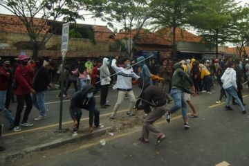 Unjuk rasa tolak UU Cipta Kerja