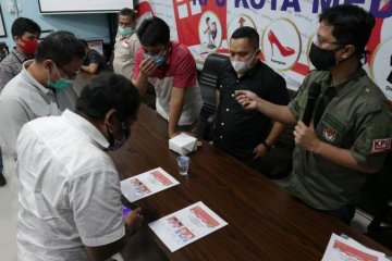 KPU-tim paslon Pilkada Medan sepakati desain surat suara