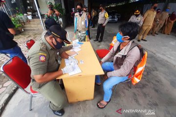 Satpol PP Banjarmasin sampai tiga kali sehari operasi masker di jalan