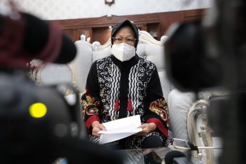 Risma ajak warga Surabaya jaga kondusifitas di tengah pandemi