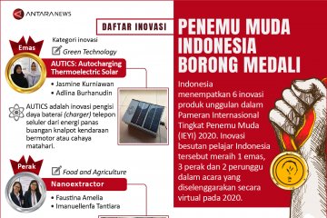 Penemu muda Indonesia borong medali