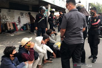 Polisi amankan lima remaja di Jalan Pintu Besar Selatan
