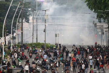 Polisi identifikasi penggerak pelajar dalam ricuh unjuk rasa