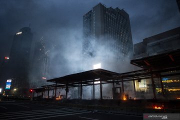 Sepekan, pembakar halte TransJakarta hingga jenazah Cai Changpan