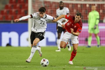 Drama enam gol saat Swiss tahan imbang Jerman 3-3