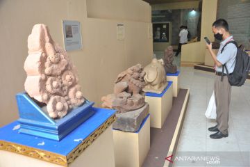 Belajar bersama di Museum Taman Purbakala Kerajaan Sriwijaya