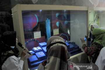 Belajar bersama di Museum Taman Purbakala Kerajaan Sriwijaya