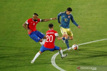 Kualifikasi PIala Dunia 2022: Chile bermain imbang dengan Kolombia