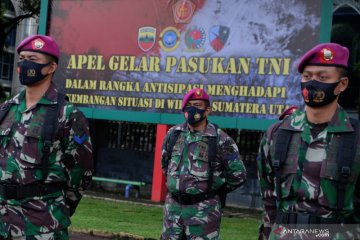 Apel gelar pasukan TNI di Sumut